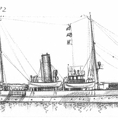 1892 - Nave ausiliaria 'Archimede'